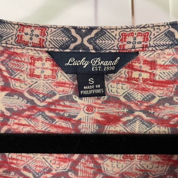 Lucky brand long sleeve Size S - Picture 2 of 3